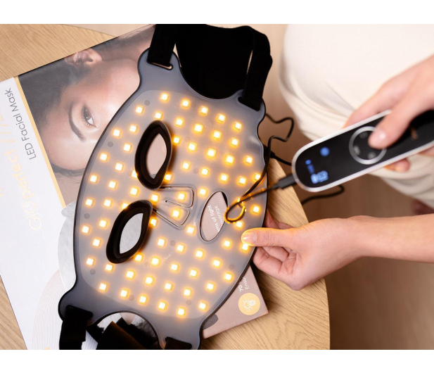 InnoGIO GIOperfect Mask LED GIO-780 - Maska kosmetyczna LED do twarz - 1487275 - zdjęcie 4
